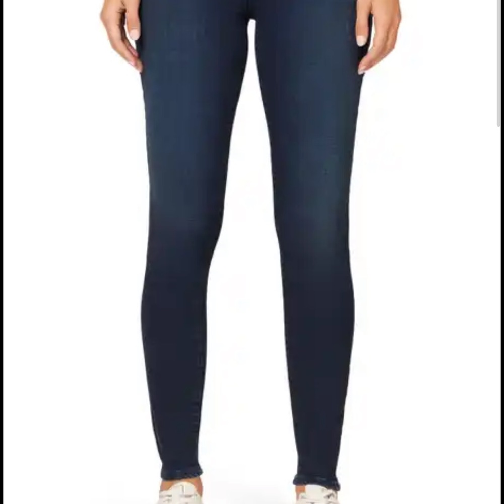 Hudson Jeans Krista Ankle Super Skinny Raw Hem